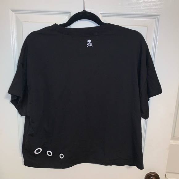 SoulCycle Grommet Cropped Tee - Picture 6 of 8